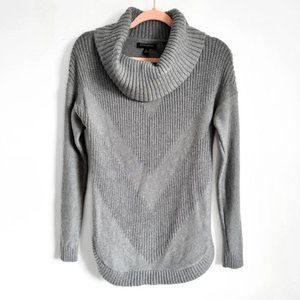 COPY - Grey Banana Republic size small sweater w cowl neck